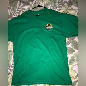 Jurassic x bait green tee sz xl new